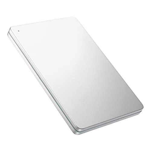 アイ・オー・データ ポータブルハードディスク 2TB USB 3.2 Gen 1(USB 3.0)対応 Silver×Green 日本製 HDP