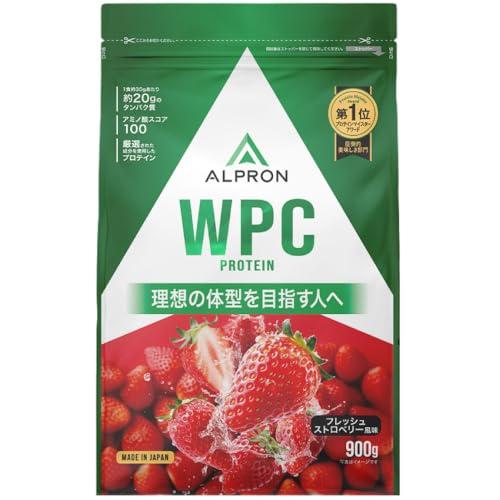 アルプロン (ALPRON) ホエイ プロテイン WPC フレッシュストロベリー 