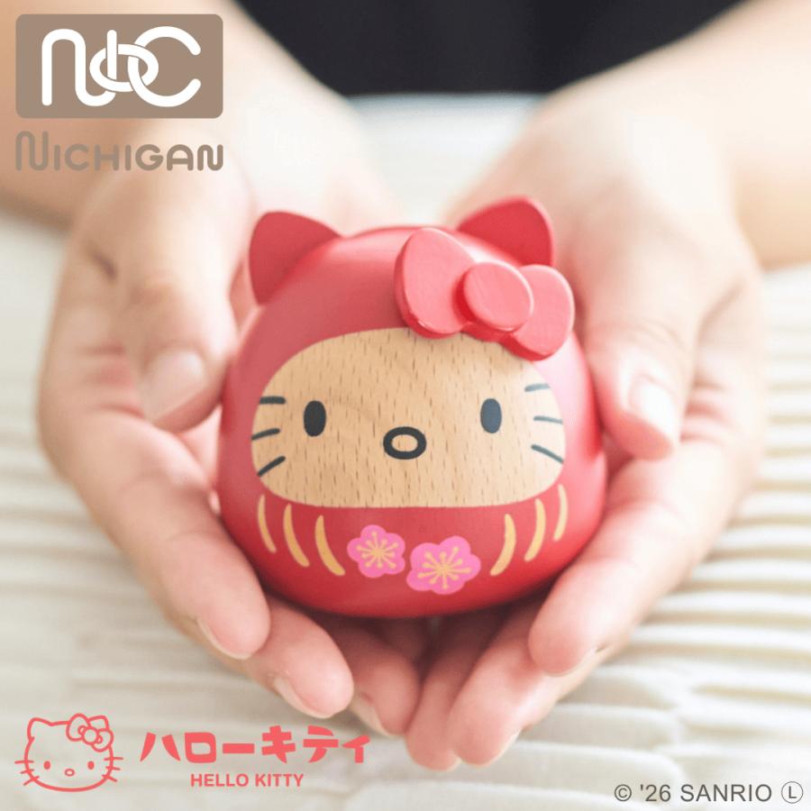 ハローキティ 木製だるま | サンリオ キャラクター だるま 置物