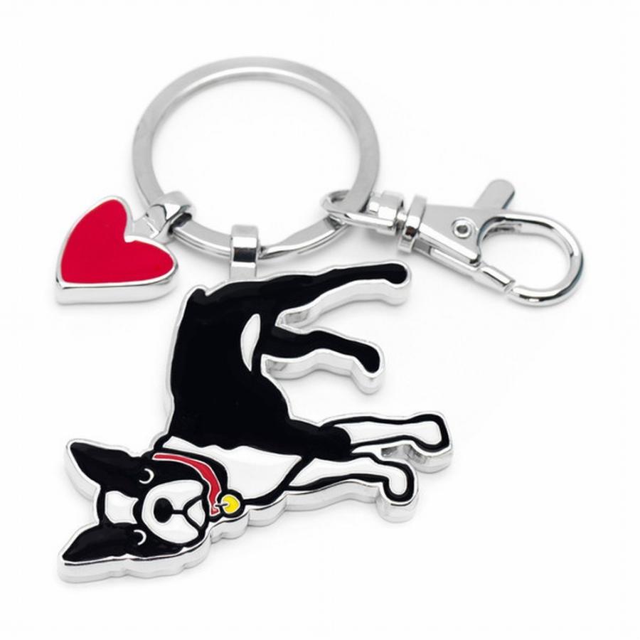 ボストンテリア キーホルダー キーリング かわいい犬デザイン ボストン テリア フレンチ ブルドッグ フレブル Keyring Pls Fa06 01a 乗馬用品プラス 通販 Yahoo ショッピング