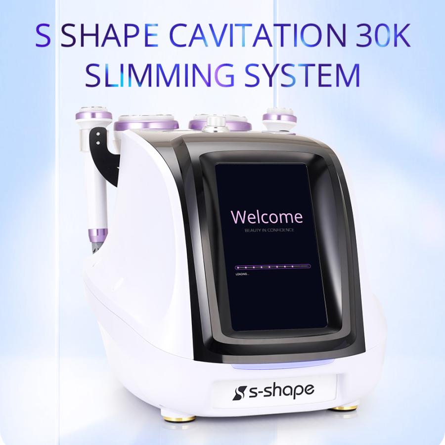 30KHz キャビテーション ラジオ波 美顔エステ Mini S-shape