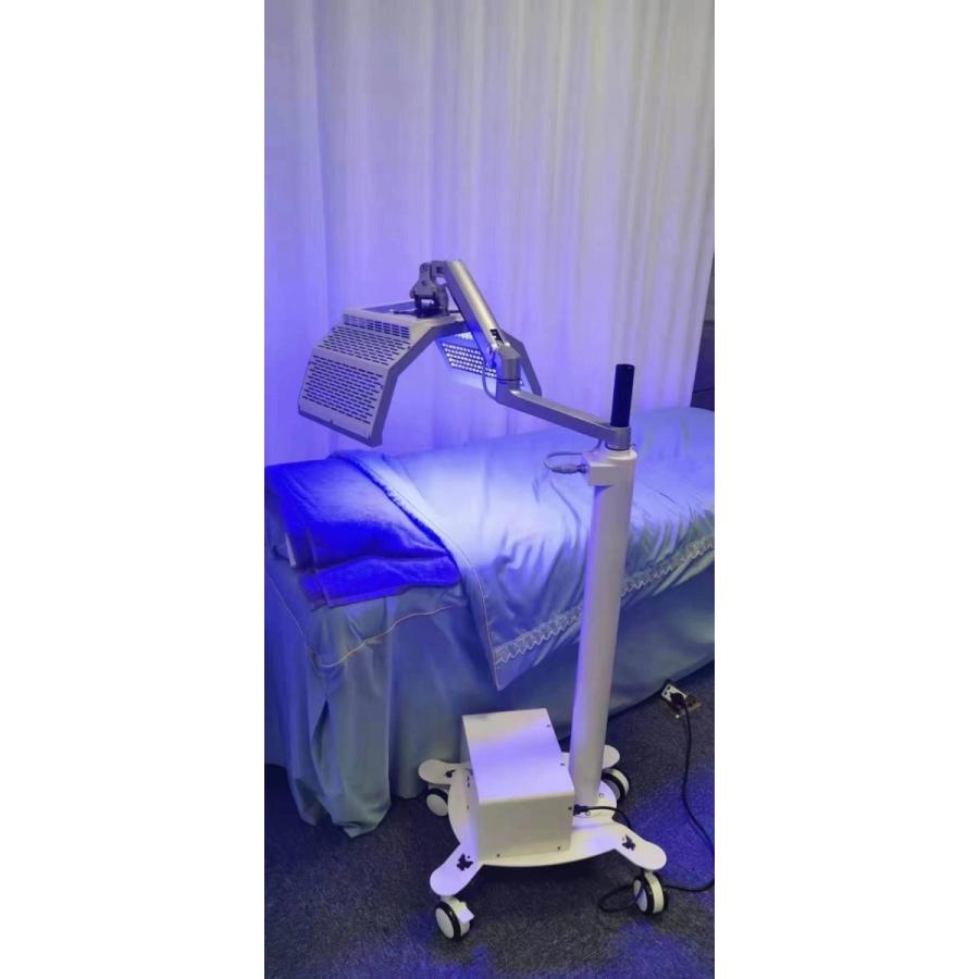 サロン業務用強力LED光美顔器3色赤外線コラーゲンマシンスタンド付