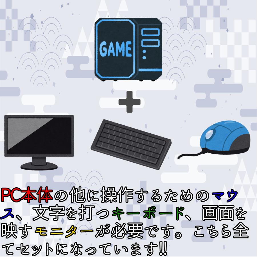 インテル ゲーミングPCフルセット corei7-4771 GTX970 モニター インテル ゲーミングPCフルセット corei7-4771 GTX970 モニター