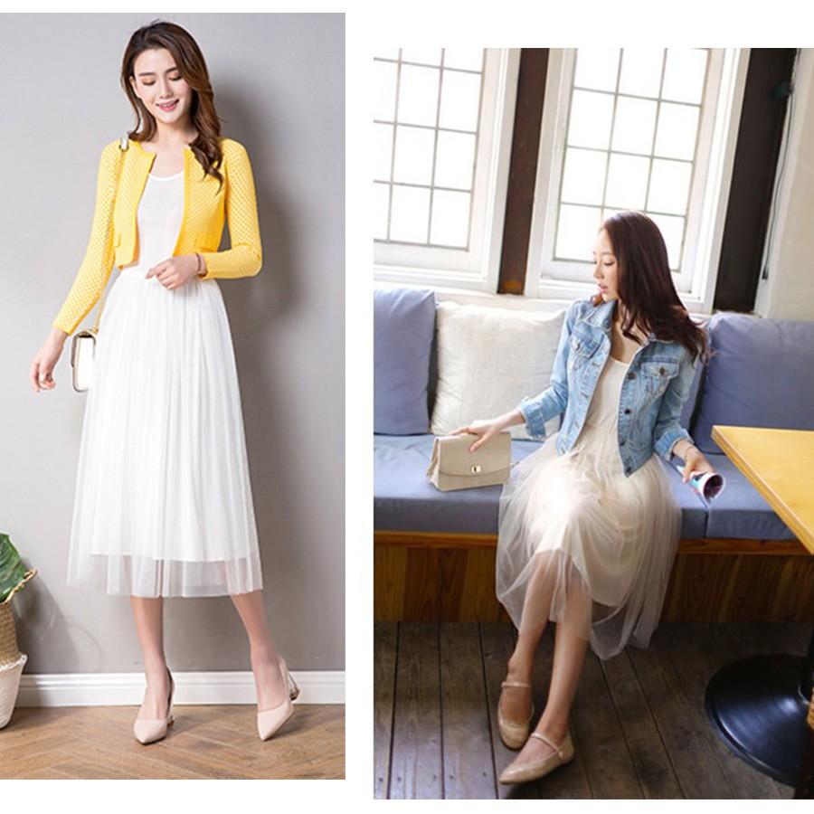 ワンピース レディース チュール ノースリーブ チュールワンピース