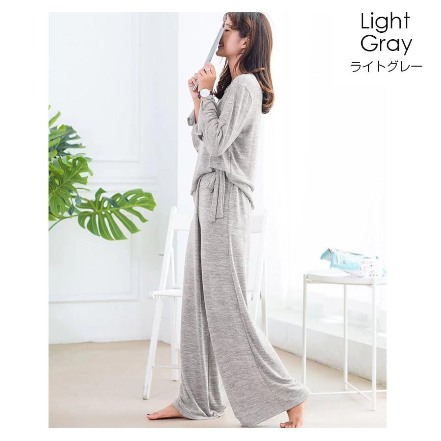 ルームウェア・パジャマ yoccomama ふわもこパジャマセット Navy