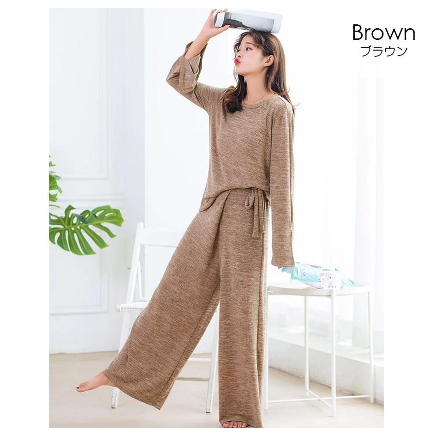 セットアップ ルームウェア パジャマ 部屋着 セット レディース 韓流