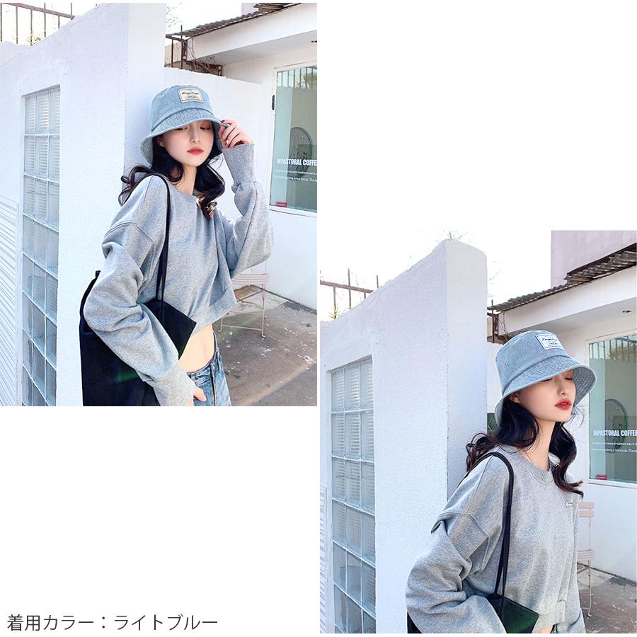 バケットハット デニム 帽子 レディース タグ 折りたたみ バケットハット デニム 帽子 レディース タグ 折りたたみ