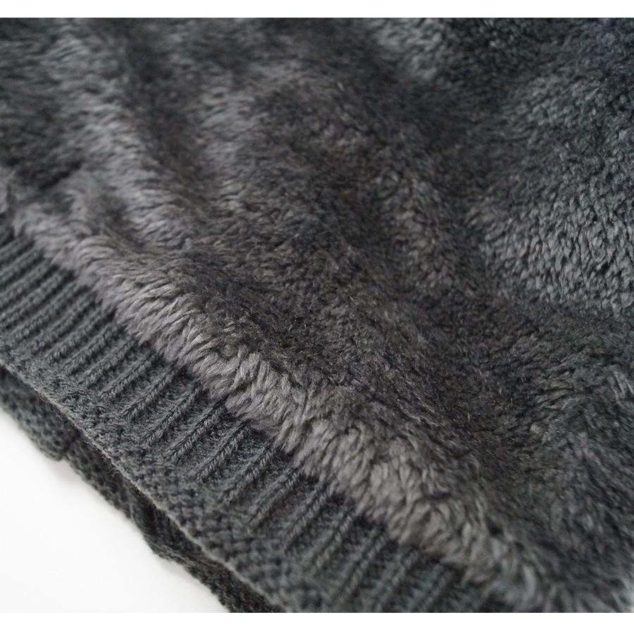 ニット帽 ビーニー レディース 裏起毛 ボア ワッチキャップ メンズ ニット 防寒 韓国 JOCOSA 8486 |  | 14