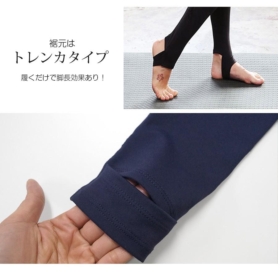 スポーツウェア レディース レギンス メッシュ シースルー トレンカ