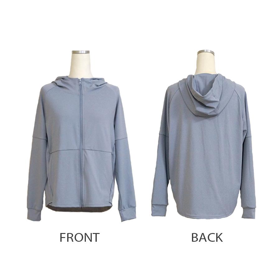 ジャージ 上着 フード付き スポーツウェア フィットネス ヨガ