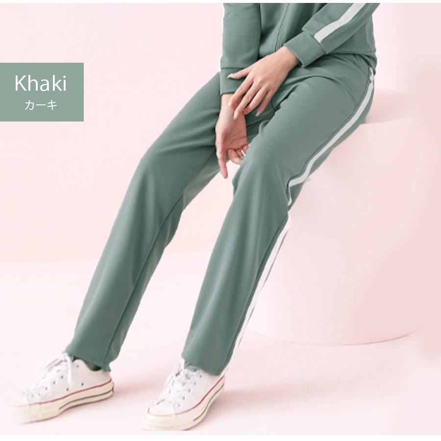 パンツ ライン スポーツウェア ストレートパンツ ワイドパンツ 春 夏