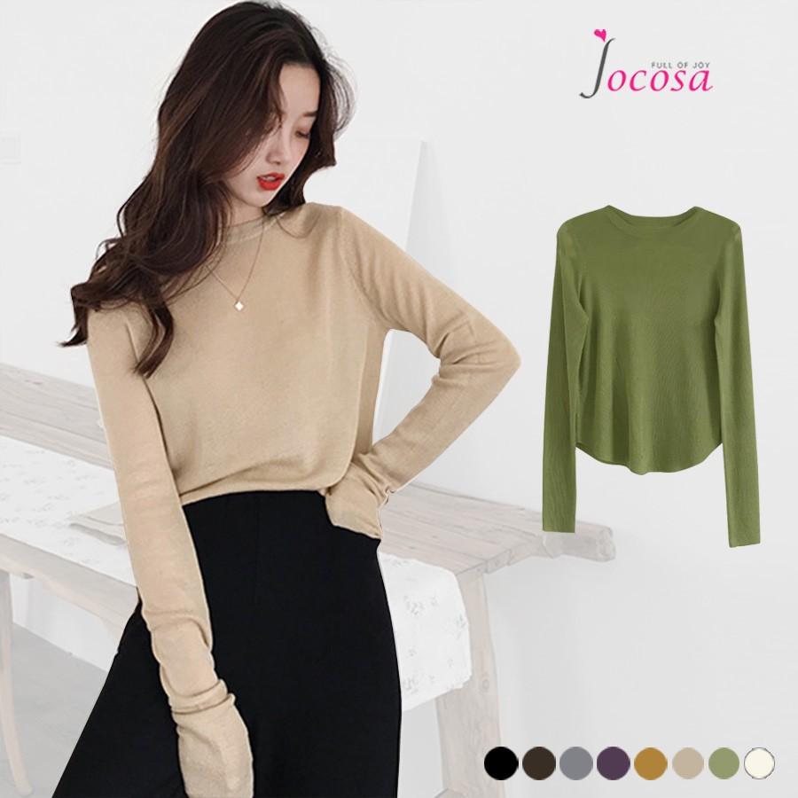 トップス レディース ニット 長袖 シースルー 薄手 ブラック ブラウン グレー パープルマスタード ベージュ グリーン ホワイト 黒 茶 紫 黄 緑 白 Jocosa 47 47 Jocosa Yahoo ショップ 通販 Yahoo ショッピング
