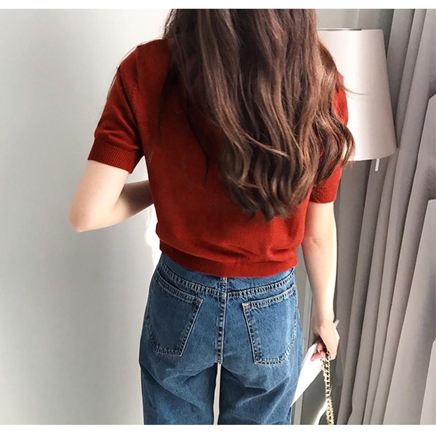 トップス レディース ニット 半袖 透け シースルー ショート丈 ゆる ゆったり 無地 春 夏 秋 冬 薄手 ブラック ブルーベージュ レッド 黒 青 赤 Jocosa 54 54 Jocosa Yahoo ショップ 通販 Yahoo ショッピング