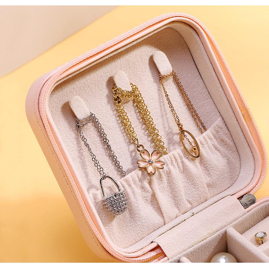 ジュエリーボックス ジュエリーケース アクセサリーケース ブラック