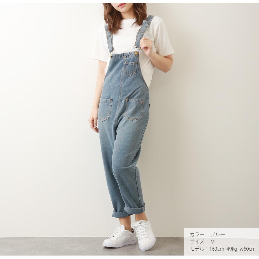 デニム オーバーオール サロペット ボトムス 韓国ファッション