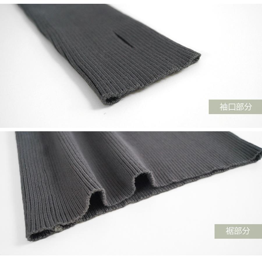 ニットワンピース ファスナー 指穴 ボトルネック リブ ワンピース 黒 灰 青 ブラック グレー ライトブルー ブルー キャメル フリーサイズ JOCOSA 9234 |  | 19