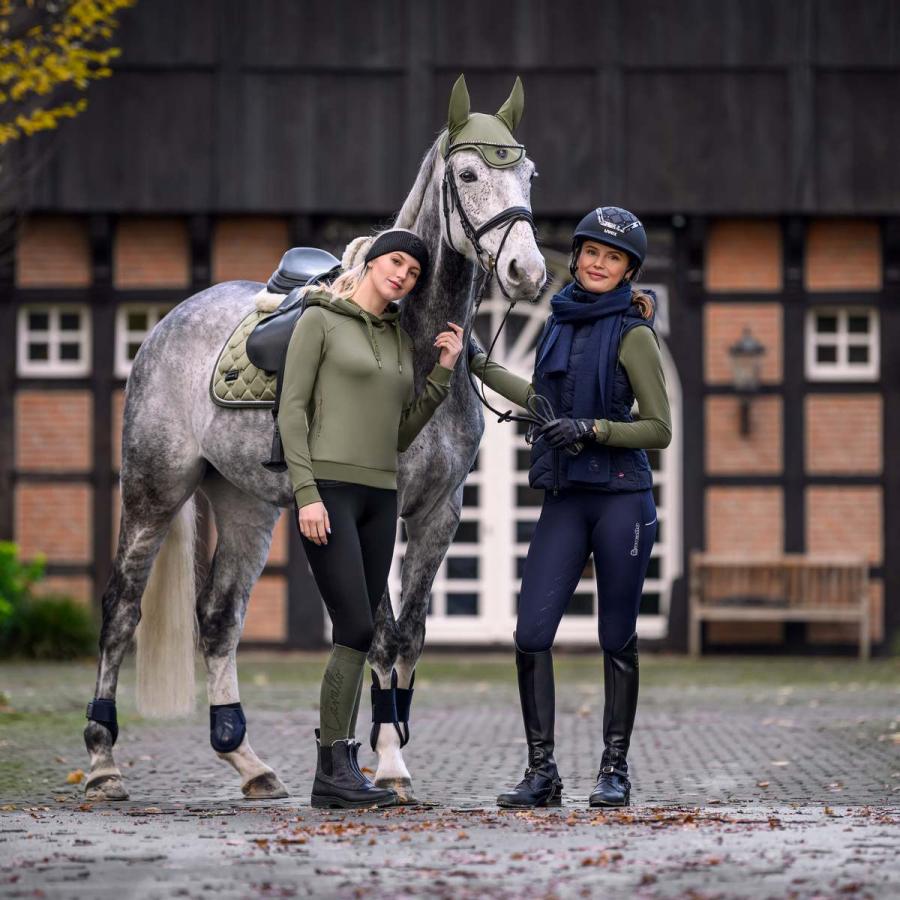 乗馬 イヤーネット Cavallo カヴァルジャッキー クイックドライ 乗馬