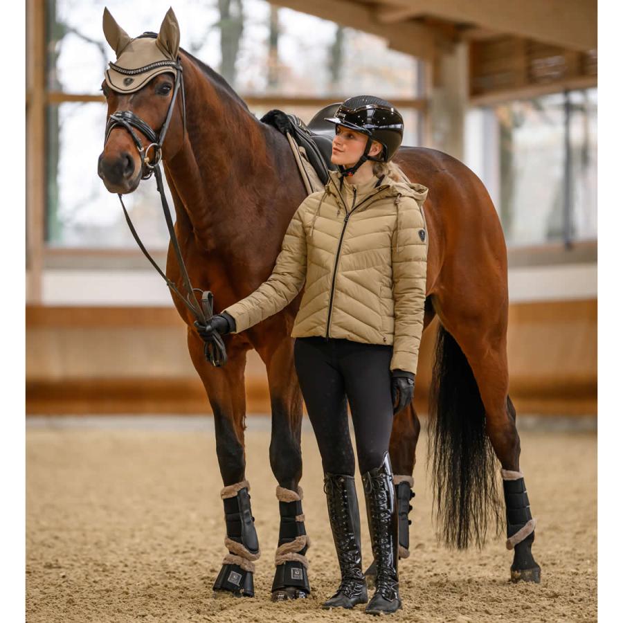 乗馬 イヤーネット Cavallo カヴァルジャッキー クイックドライ 乗馬