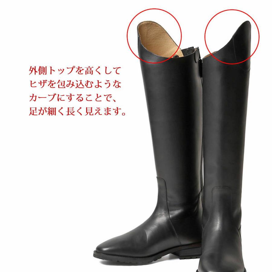 乗馬 ロングブーツ EQULIBERTA 本革 ロングブーツ 乗馬用品 馬具｜jodhpurs｜16