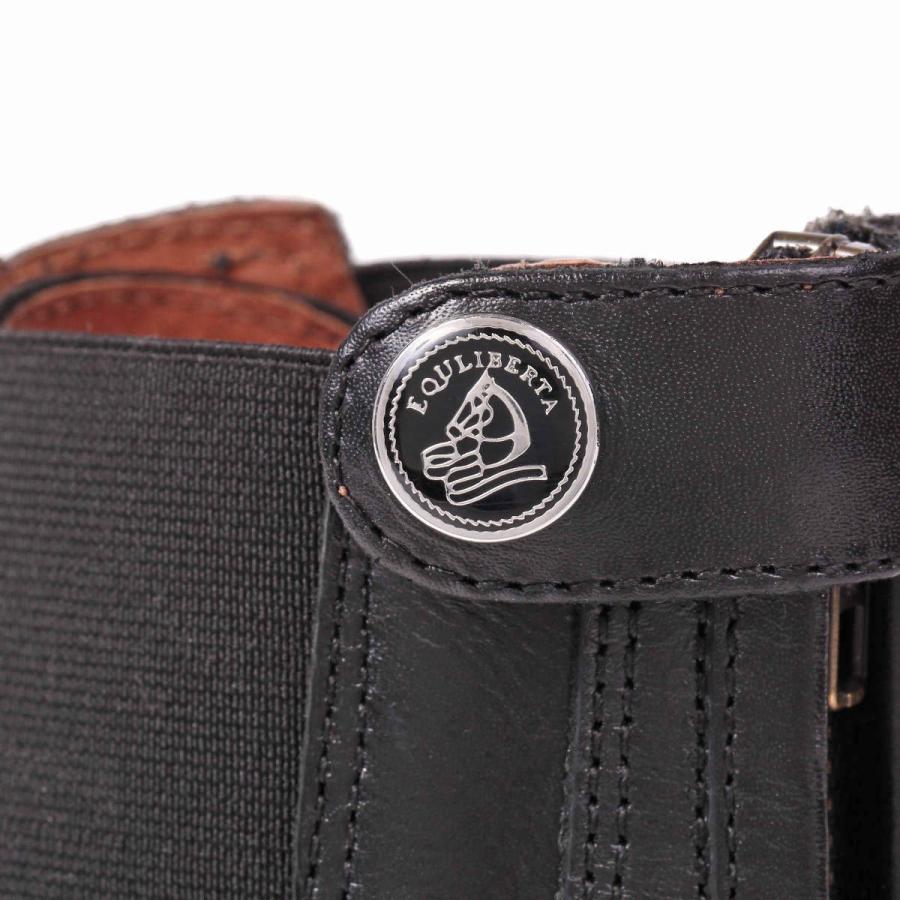 乗馬 ブーツ 乗馬用 EQULIBERTA バックファスナー 編み上げ 本革 ショートブーツ 乗馬用品 馬具 |  | 17