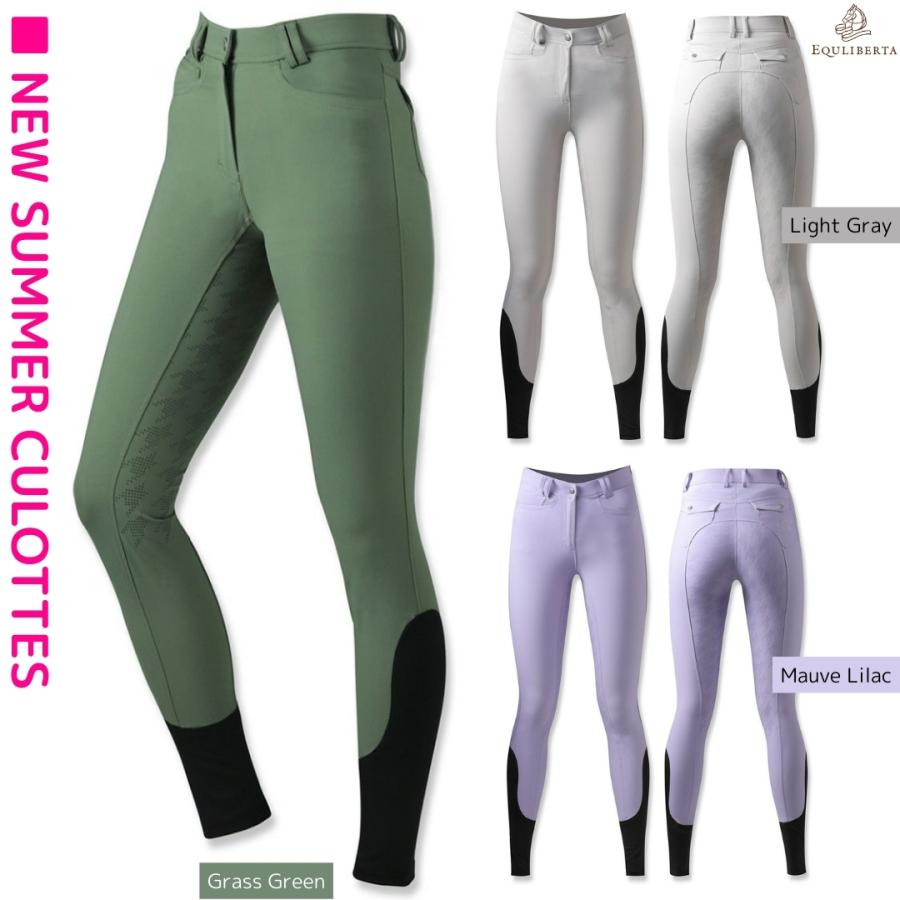 乗馬キュロット 乗馬用 EQULIBERTA ニューサマーキュロット フル 乗馬キュロット 乗馬用 EQULIBERTA ニューサマーキュロット フル