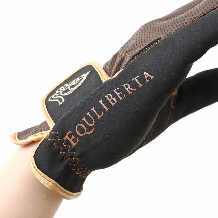 乗馬 グローブ 手袋 EQULIBERTA 高機能タイトフィット合皮グローブ 乗馬用品 馬具 |  | 07