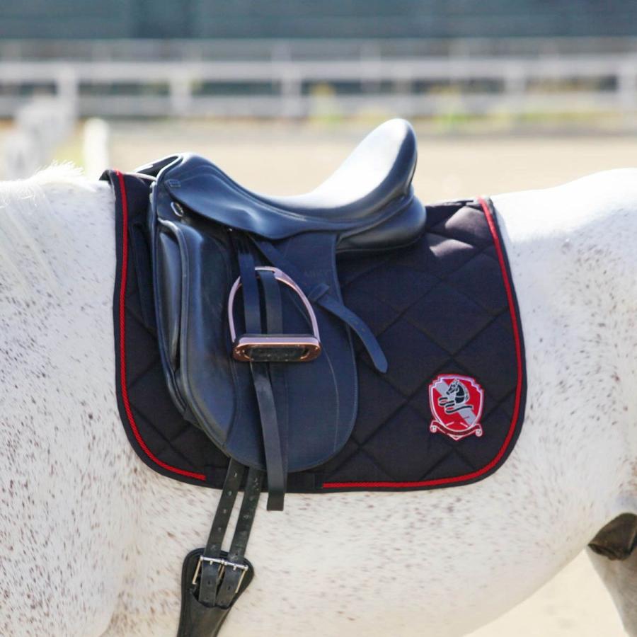 乗馬 ゼッケン サドルパッド EQULIBERTA プロト 乗馬用品 馬具 : 乗馬