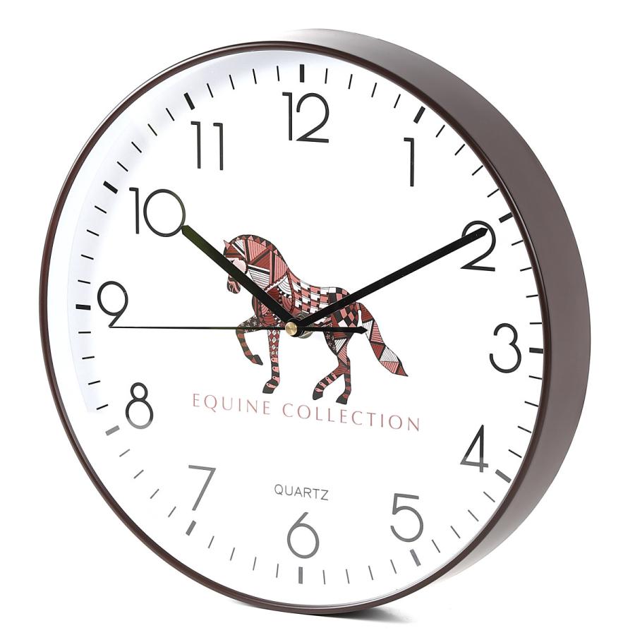 乗馬 雑貨 EQUINE COLLECTION ウォールクロック 乗馬用品 馬具 : 乗馬