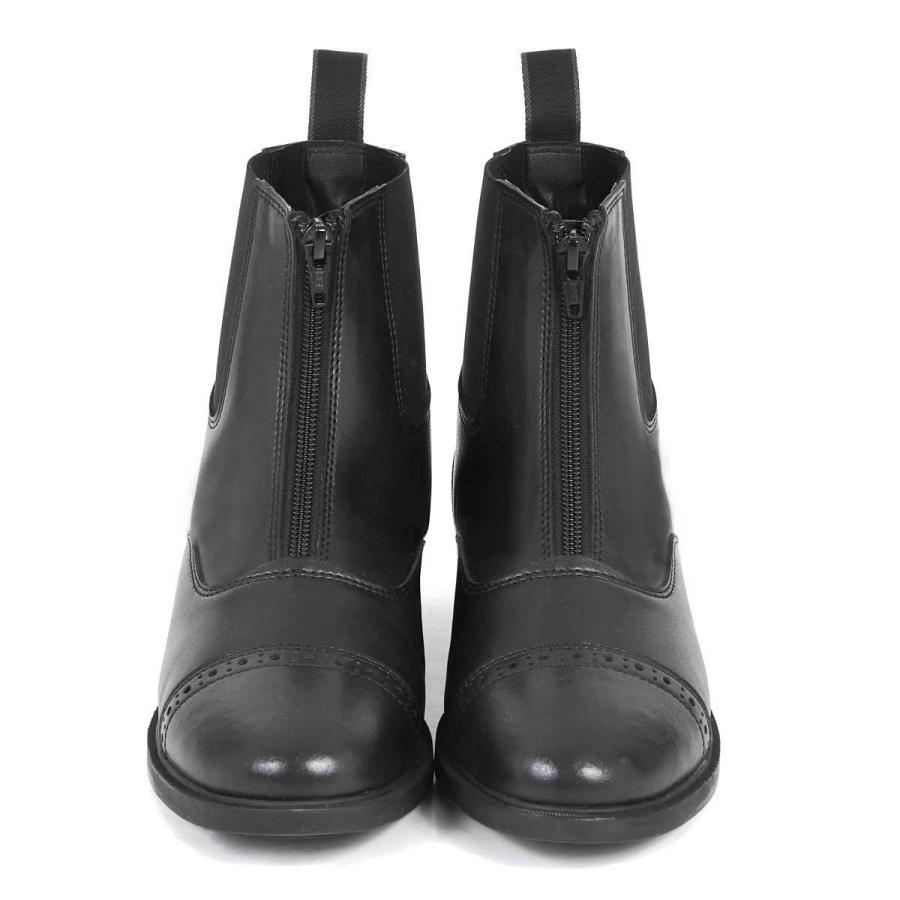 乗馬 ブーツ 乗馬用 エコノミー合皮ショートブーツ 乗馬用品 馬具 |  | 10