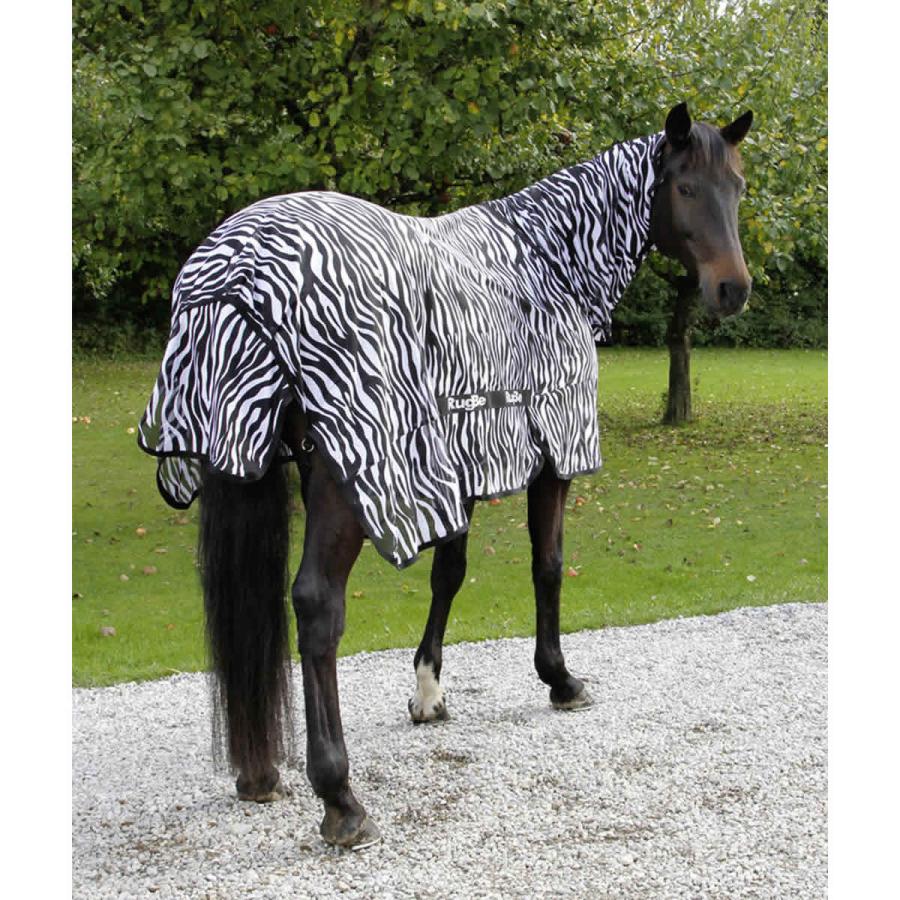 乗馬 馬着 Covalliero RugBe ゼブラ フライシート 乗馬用品 馬具 