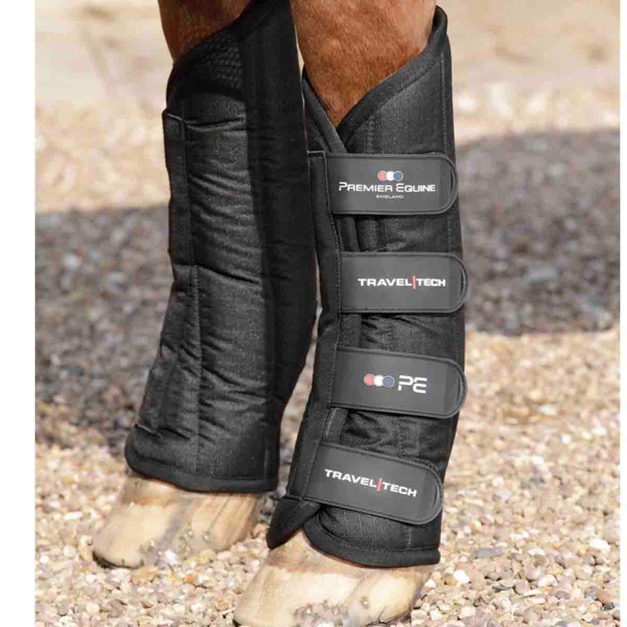 乗馬 輸送用道具 Premier Equine トラベルテック ブーツ（前後左右4肢  