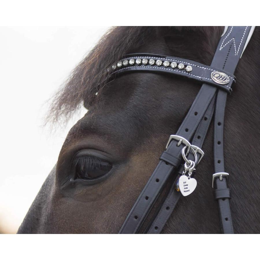 乗馬 キーホルダー チャーム QHP ブライドル 乗馬用品 馬具 : 乗馬用品 
