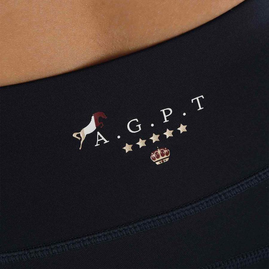 乗馬 キュロット Aubrion チーム ウィンター レギンス 3／4グリップ 