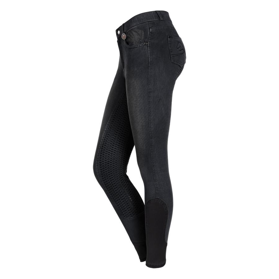 乗馬キュロット 乗馬用 E・L・T デニム キュロット フルグリップ  