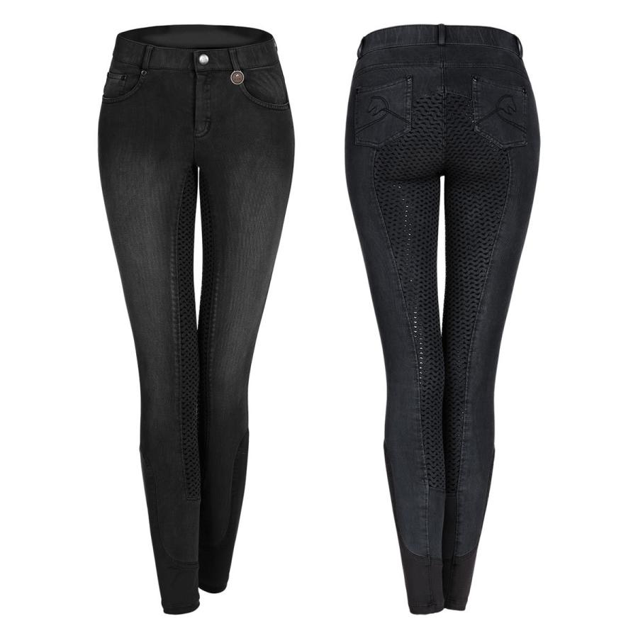 乗馬 キュロット ズボン パンツ E・L・T デニム キュロット フル  