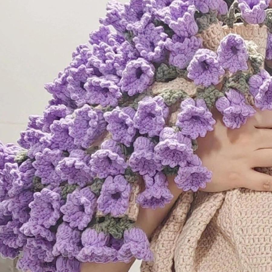 【RRmm】花束　ブーケブランケット　クリスマス　プレゼント　毛糸　お祝い 花束 ブーケブランケット クリスマス プレゼント バラ 毛糸 お祝い