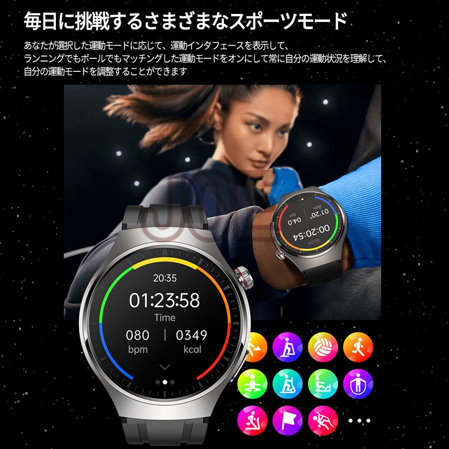 スマートウォッチ 腕時計 日本製センサー 心電図+PPG BT TALK スマートウォッチ 腕時計 日本製センサー 心電図+PPG BT TALK