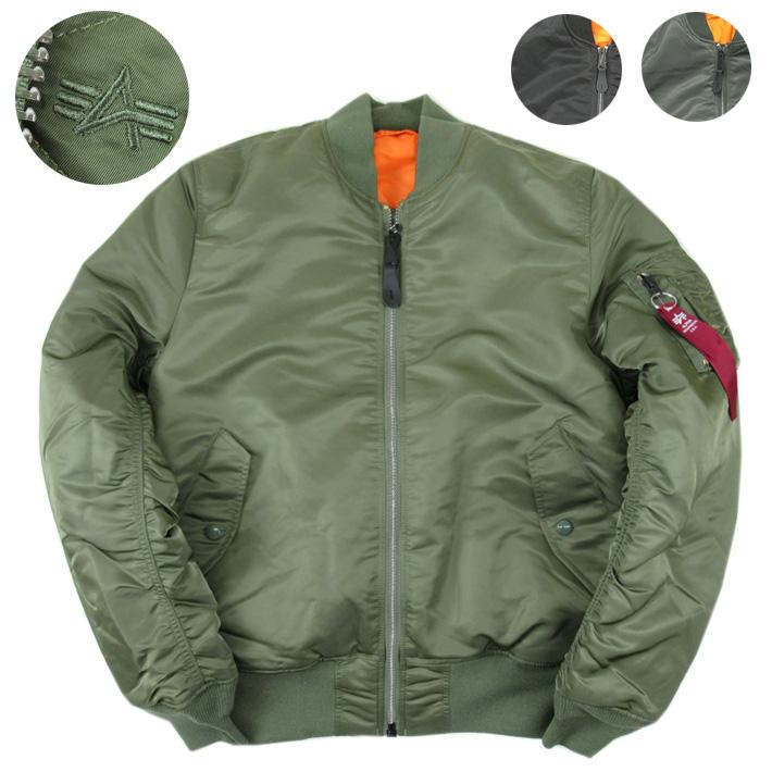 【ALPHA INDUSTRIES】MA-1 フライトジャケット Alpha Industries 10%OFF ALPHA アルファ MA-1 フライト