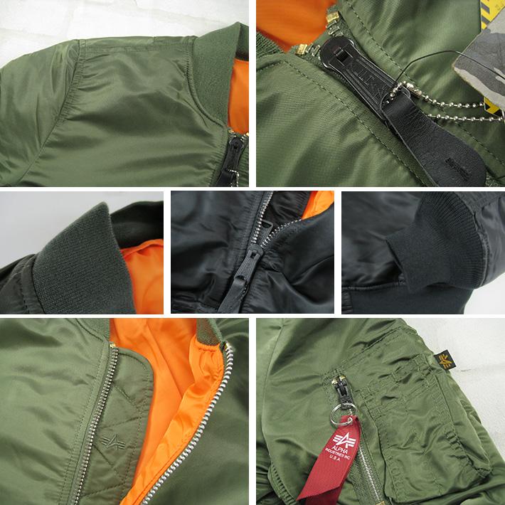 フライトジャケット　アルファ　ma-1 Alpha Industries ALPHA アルファ 20004 MA-1 フライト