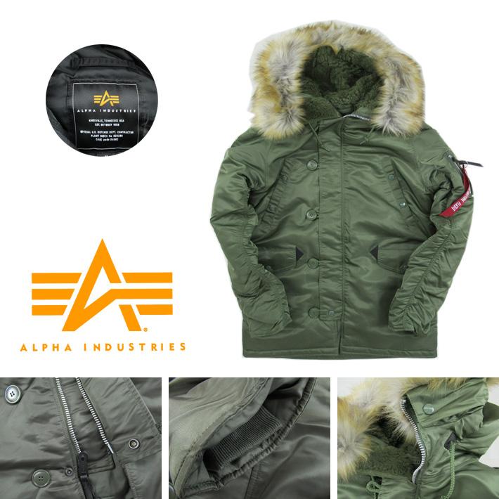 ALPHA INDUSTRIES N-3B アルファ フライトジャケット 楽天市場】ALPHA アルファ N-3B フライトジャケット 中綿 無地