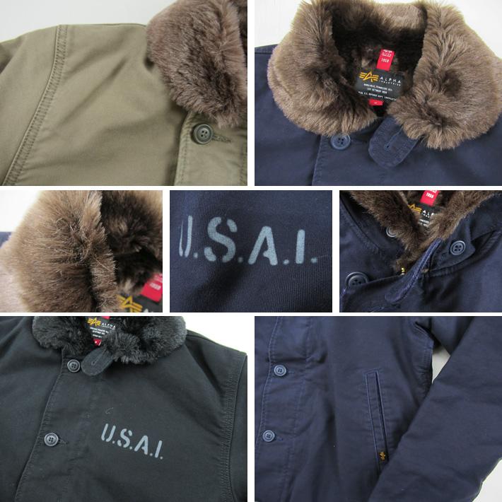 Alpha Industries ALPHA アルファ N-1 デッキジャケット Deck Jacket