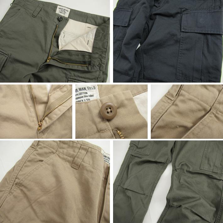 【AVIREX】P.D.W Super Fatigue Pants Avirex cargo trousers - - Gem