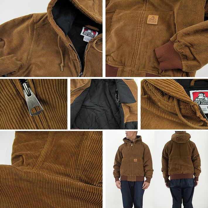 BEN DAVIS ベンデイビス コーデュロイパーカー WORKERS CORDY PARKA G-0780015｜joenet｜04