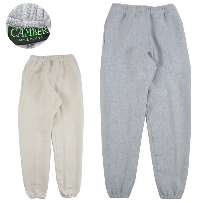 CAMBER 233 クロスニット 12オンス スウェットパンツ グレー L CAMBER（キャンバー） 12oz クロスニット スウェットパンツ #233