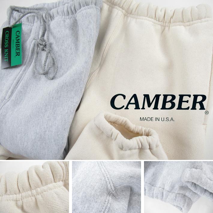 CAMBER（キャンバー） 12oz クロスニット スウェットパンツ #233