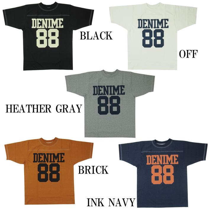 Denime（ドゥニーム） フットボールTシャツ Lot 265 Number 88
