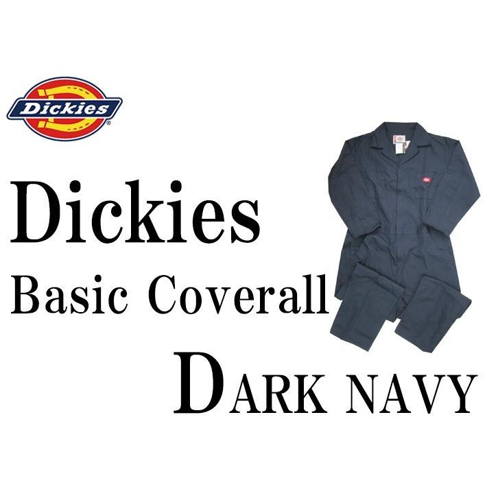 Dickies（ディッキーズ） ベーシック カバーオール ダークネイビー