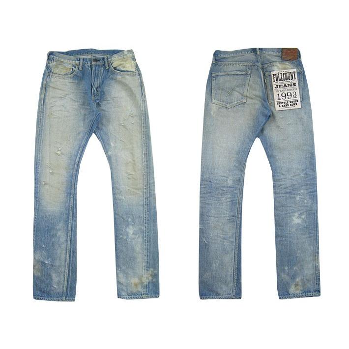 FULLCOUNT フルカウント ジーンズ 1110Z DECOLOR & STAIN FULLCOUNT フルカウント ジーンズ 1110Z DECOLOR & STAIN