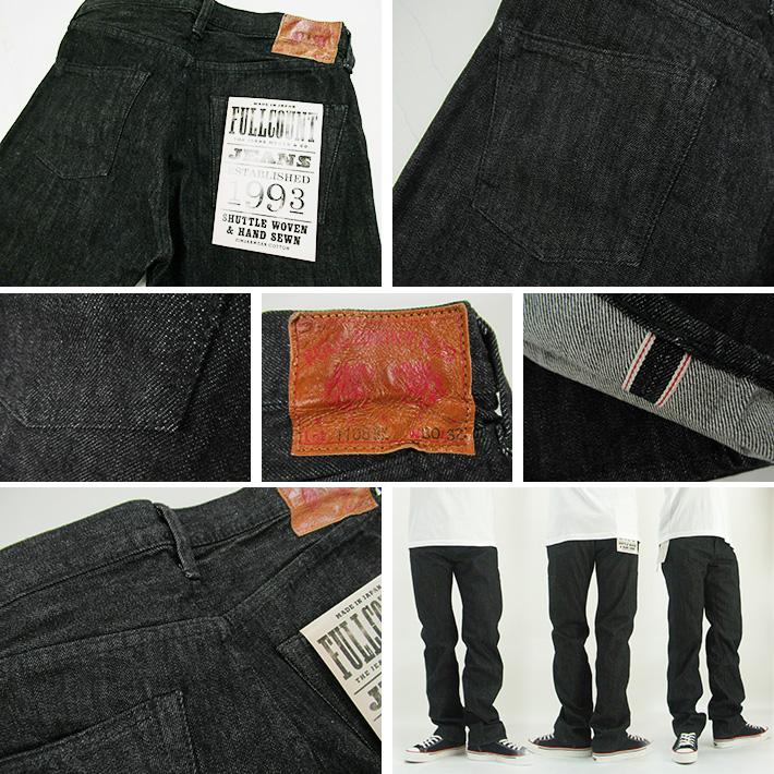 FULLCOUNT フルカウント 1108 BLACK SLIM STRAIGHT : カジュアル FULLCOUNT フルカウント 1108 BLACK SLIM STRAIGHT : カジュアル