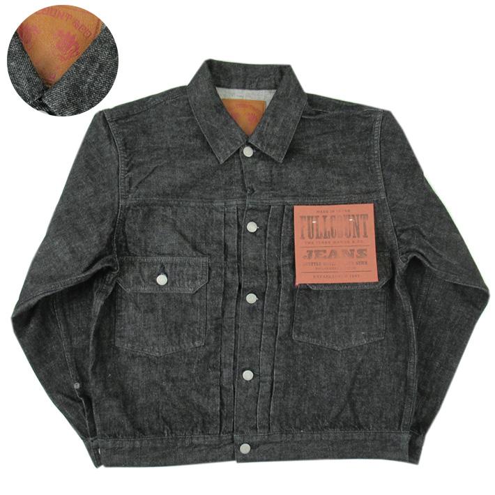 フルカウント　セカンドタイプ2102 40インチ FULLCOUNT フルカウント 2ndタイプ ブラックデニムジャケット